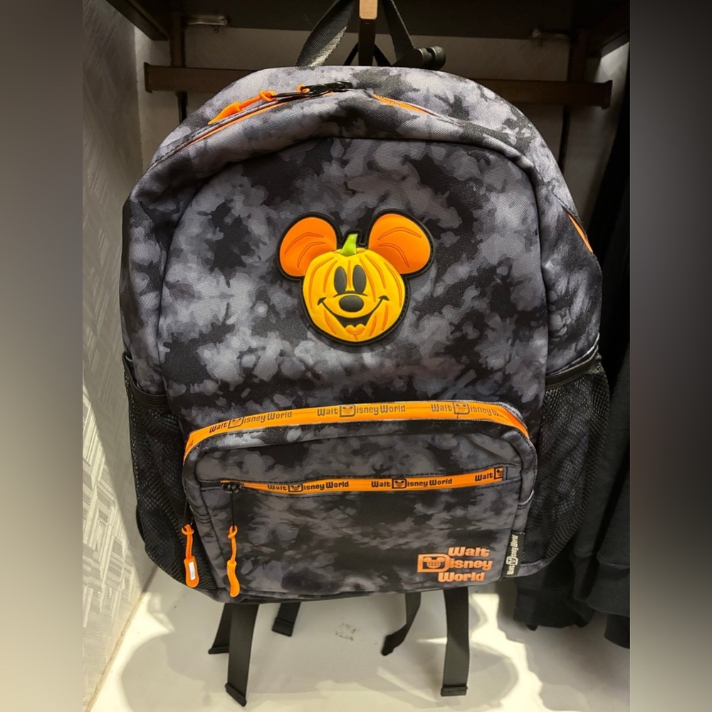 Disney Jack O Lantern Mickey Mouse Backpack WDW